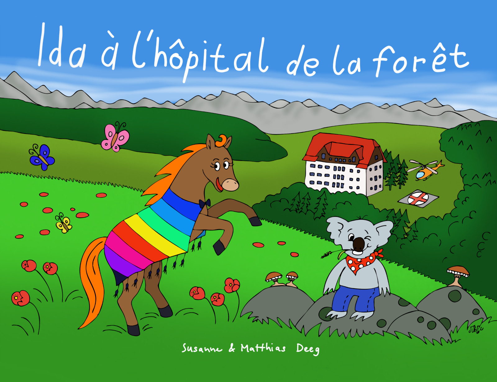 Ida à l'hôpital de la forêt (Couverture)