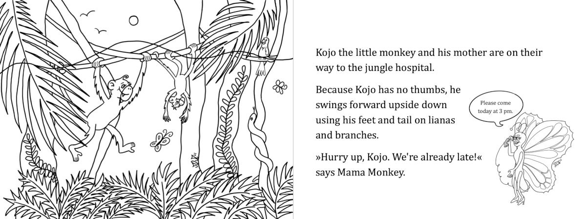 Extract: Kojo's Hand Surgery - The Coloring Book