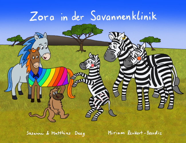 Zora in der Savannenklinik (Titelbild)