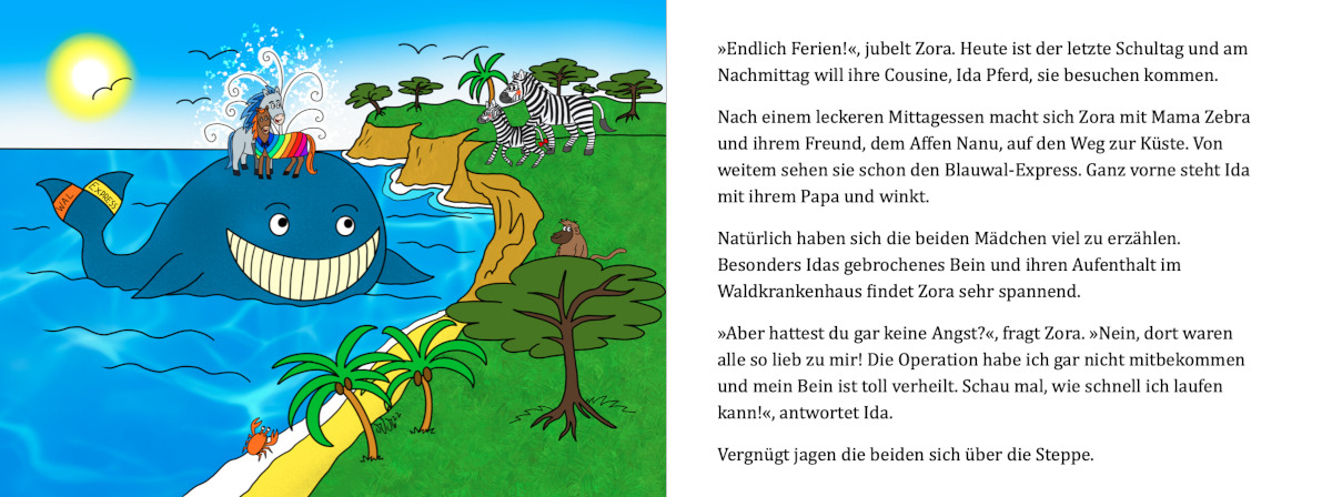 Leseprobe: Zora in der Savannenklinik